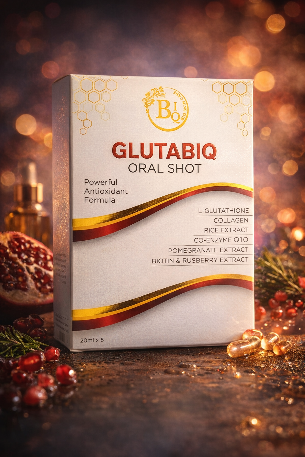 GLUTABIQ oral shots(5 shots)